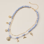 Coastal Charm Layered Bead | Necklace
