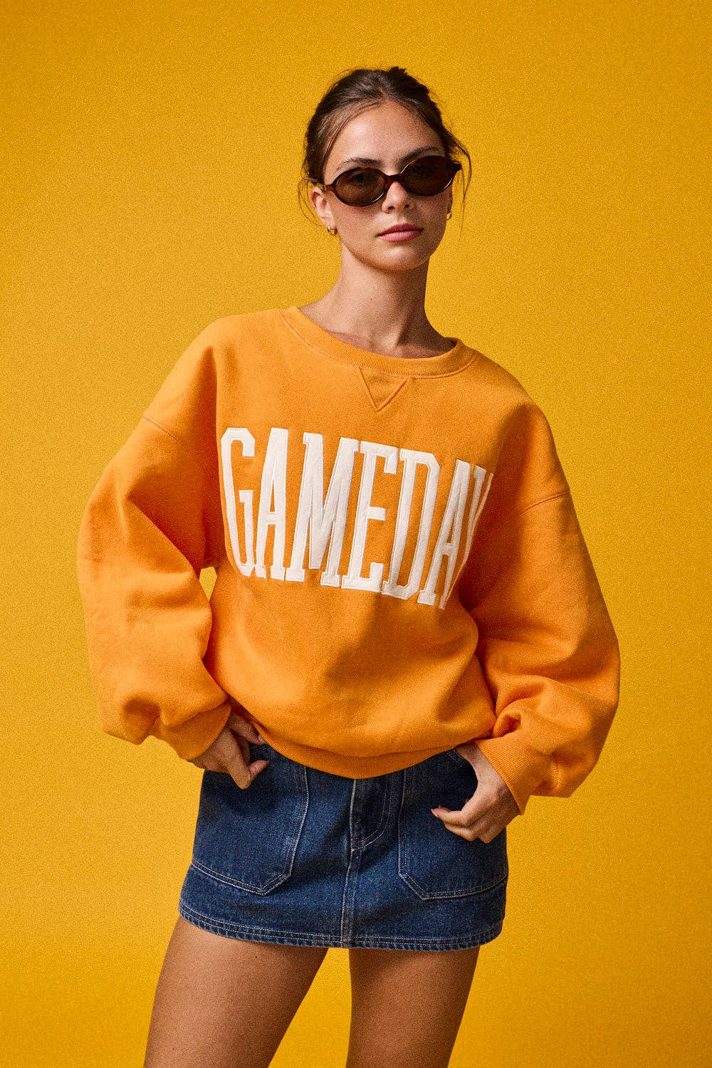 PT18777 - Heather Gameday Sweatshirt