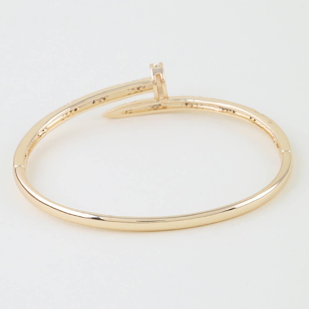 Bejeweled Nail Wrap Bracelet