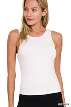',..Premium Rayon Double Layered  Tank Top