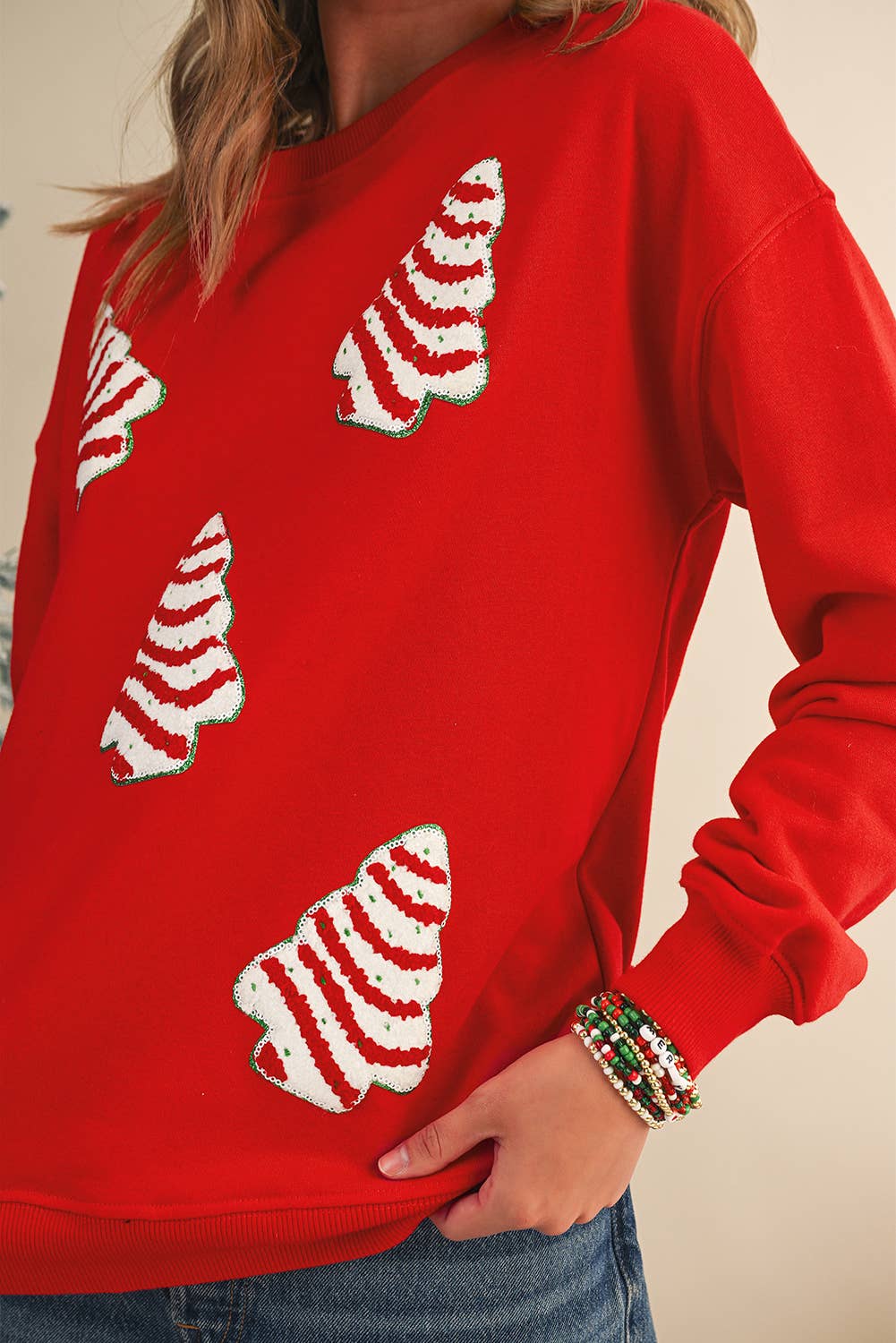 Christmas Tree Cake Sweater