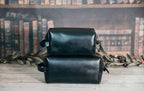 Personalized Leather Dopp Kit & Toiletry Bag, Customized Groomsmen Gift Toiletry Bag, Monogrammed Mens Toiletry Bag, Gift for Him