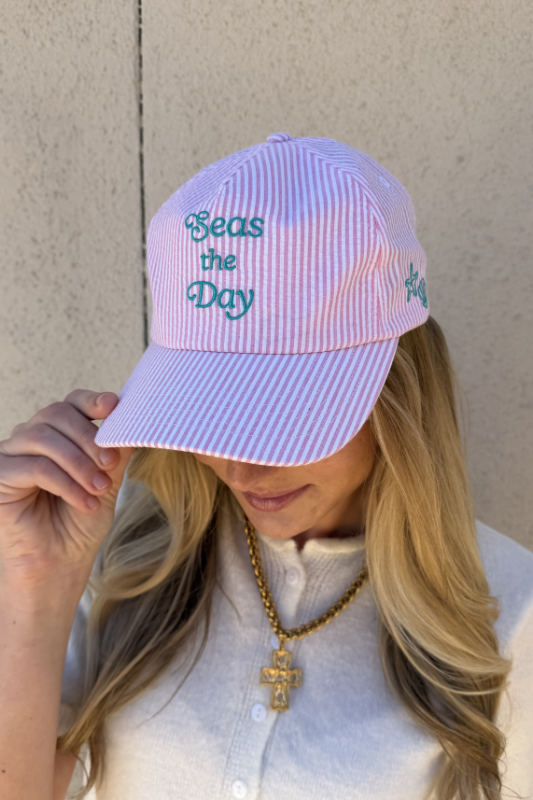 Seas The Day Seersucker Hat