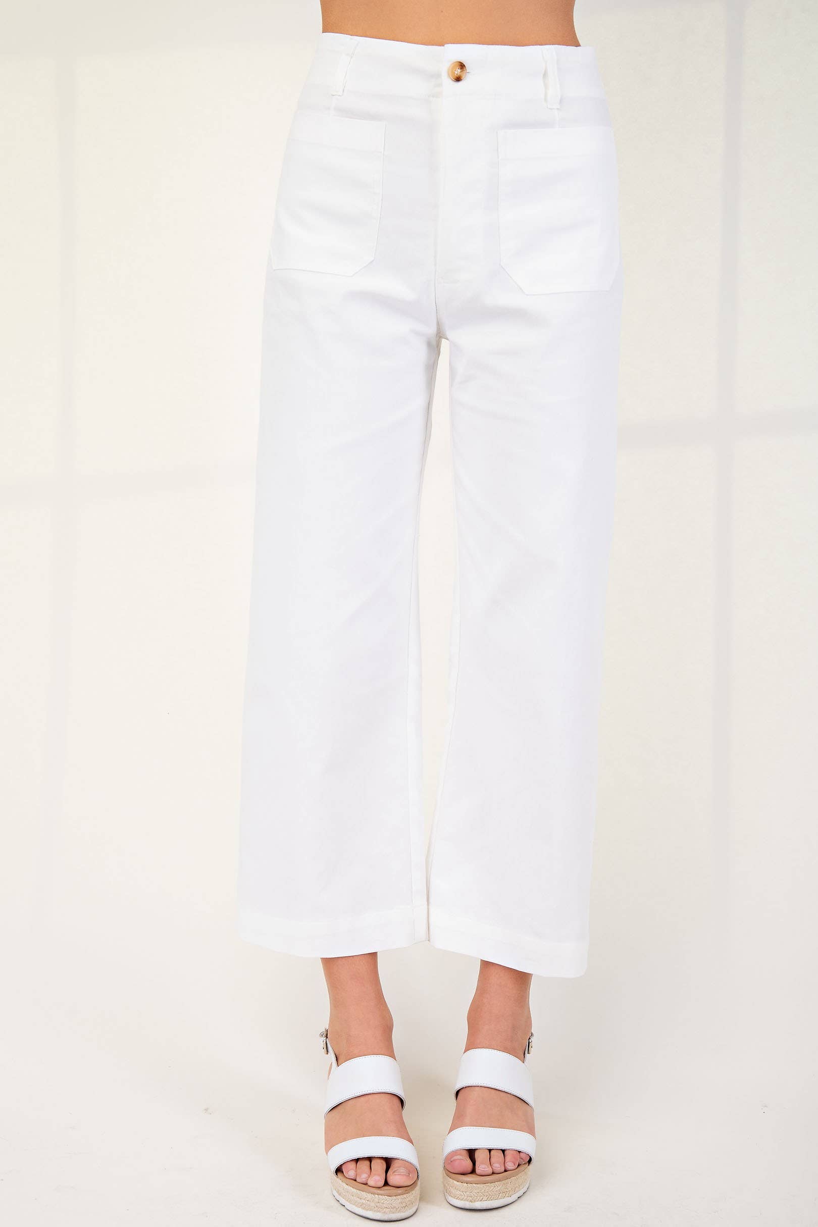Ankle Cropped Summer Pants