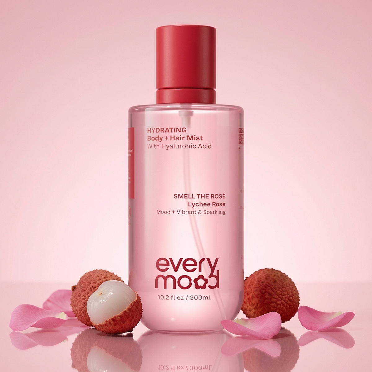 Everymood Hydrating Body & Hair Mist | Smell the Rose