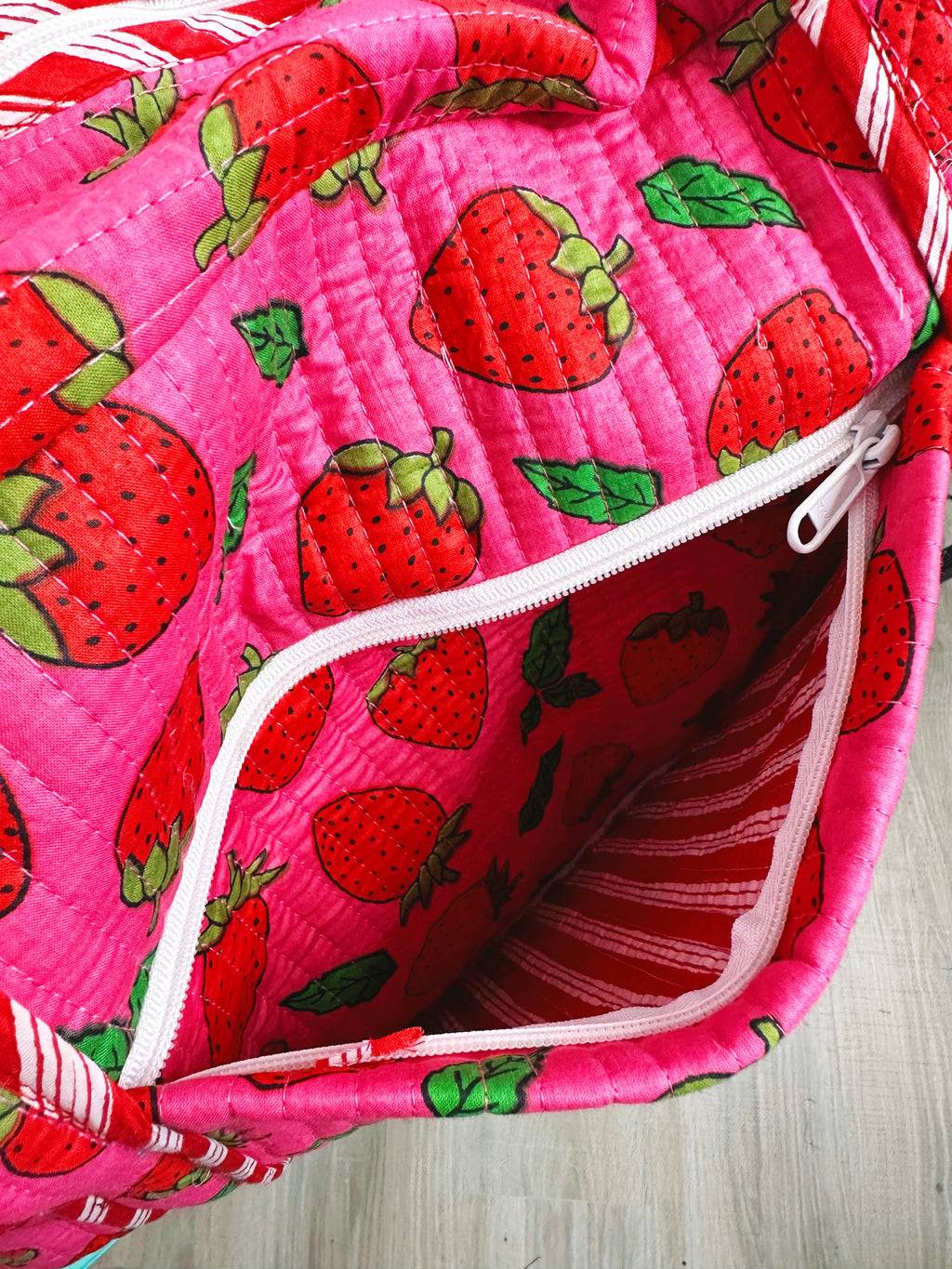 Local Royal Quilted Duffle Bag Weekender Bag