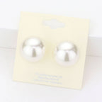 20mm Pearl stud earrings
