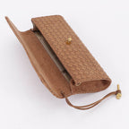 Vegan Suede Braided Bag