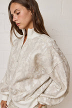 Light Camo Quarter Zip
