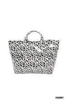 Leopard Print Pvc The Tote Bag