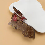 Charming Dachshund Dog Bandana Hair Claw Clip | 40H1235
