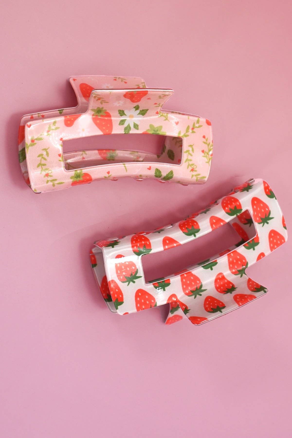 Cottage Strawberry Hair Clip
