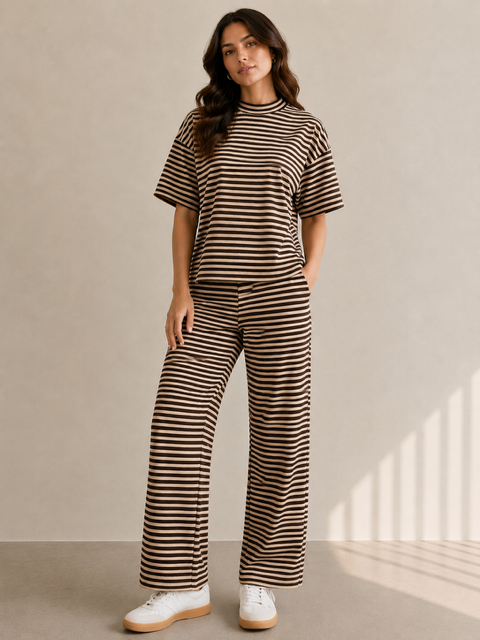Striped Lounge Set