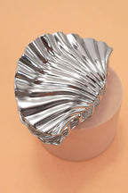 SEASHELL  GOLD SILVER ALLOY HAIR CLAW HAIR CLIP | 40H934