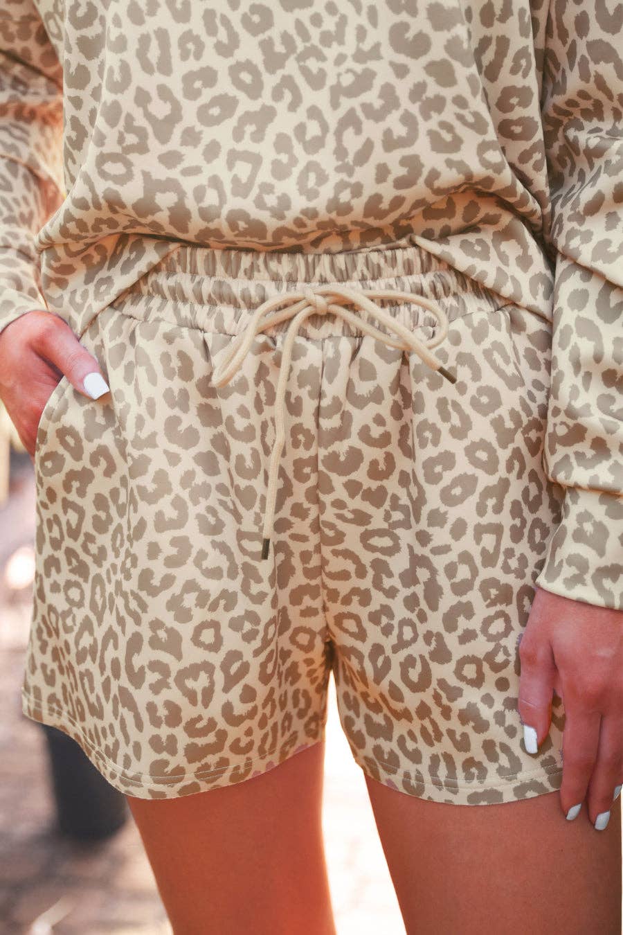 Luna Luxe Pullover Set- Bella Leopard