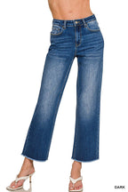 0827 High Waist Straight Leg Dark Wash Denim Pants SI-28061 Zenana
