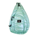 MP-5029 Puffer Metallic Sling Bag-Mint