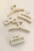 PEARL HAIR CLAW CLIPS