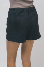 Overlay Mini Skort w/ Gold metal ring