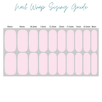 Pretty in Pink Shimmer | Light Baby Pink Glitter Nail Wraps