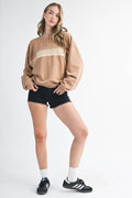 9150GK Retro Ombre Stripe Graphic Sweatshirt
