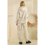 Printed French Terry Pants