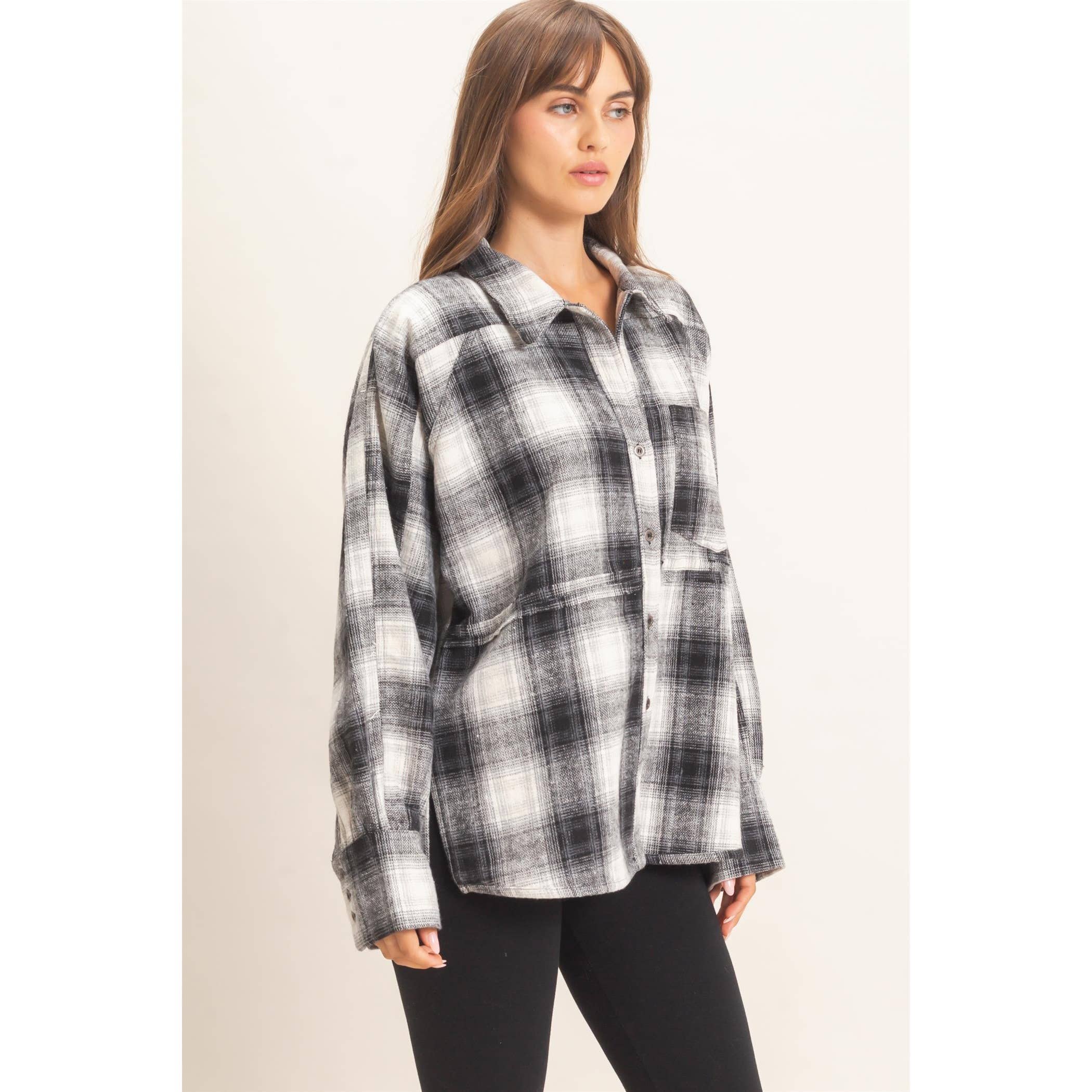 Plaid Flannel Shirt