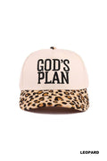 0304 God's Plan Two Tone Cotton Hat SI-29581