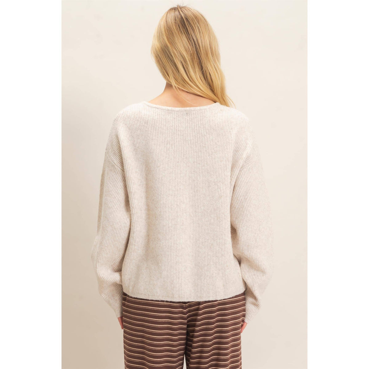 Ribbed Cardigan