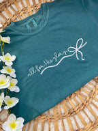 Embroidered Christian All for His Glory T-Shirt