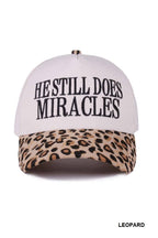 He Still Does Miracles Two Tone Canvas Cotton Cap