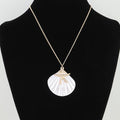 Starfish Seashell Pendant Necklace