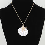 Starfish Seashell Pendant Necklace