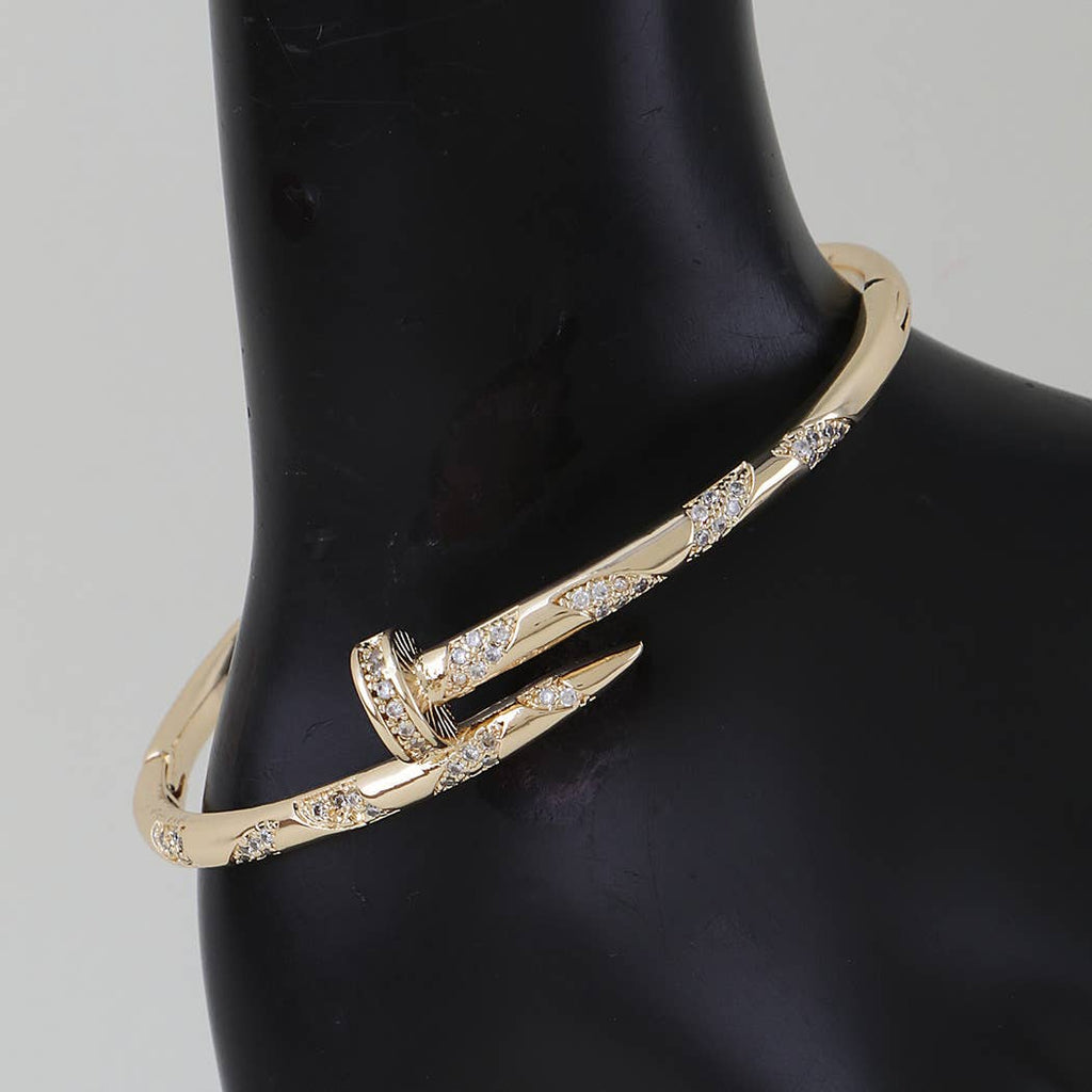 Bejeweled Nail Wrap Bracelet