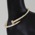 Bejeweled Nail Wrap Bracelet