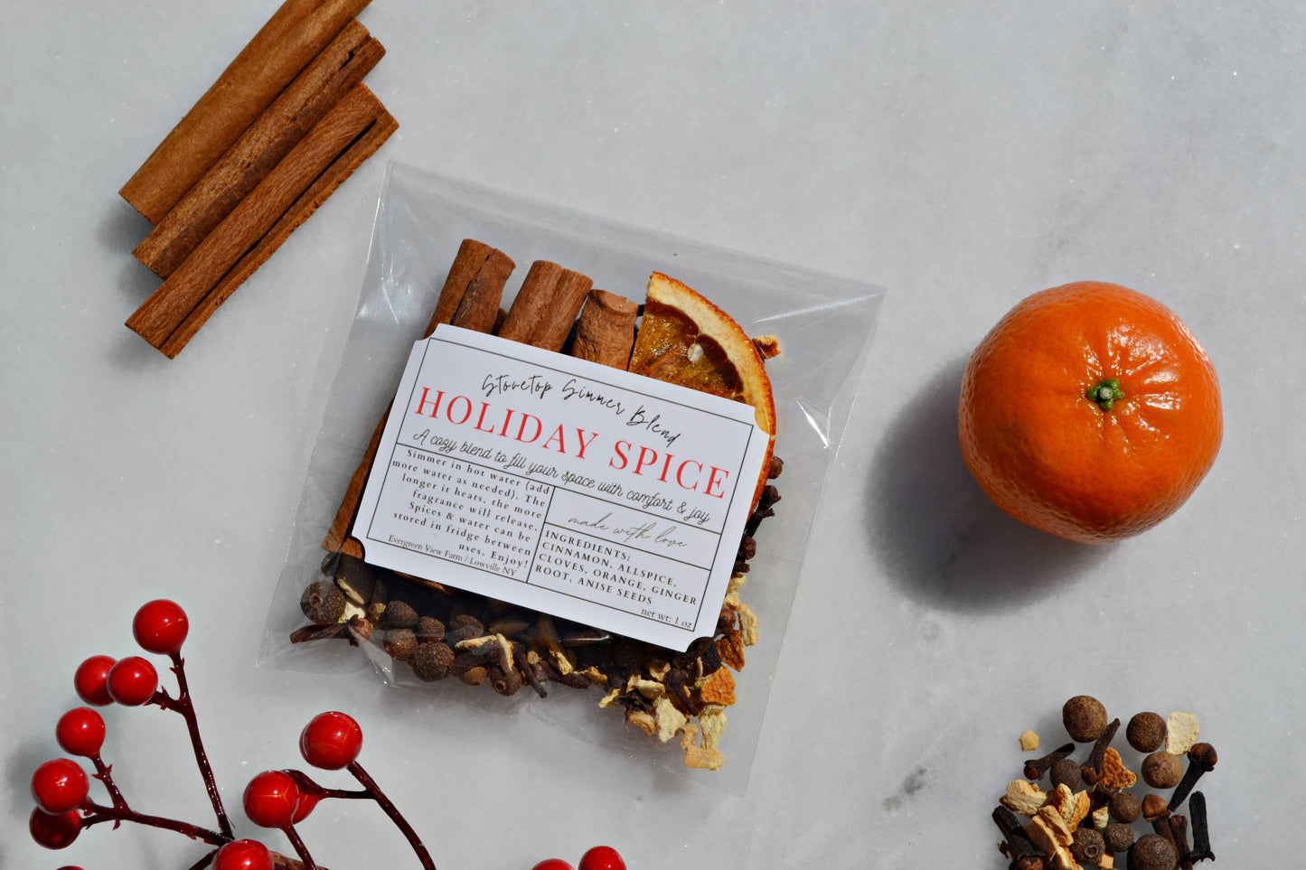 Simmer Stovetop Holiday Spice Christmas Blend