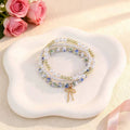 Trendy Bow Stackable Bracelets