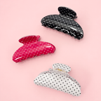 Polka Dot Hair Claw Clip | 40H1081