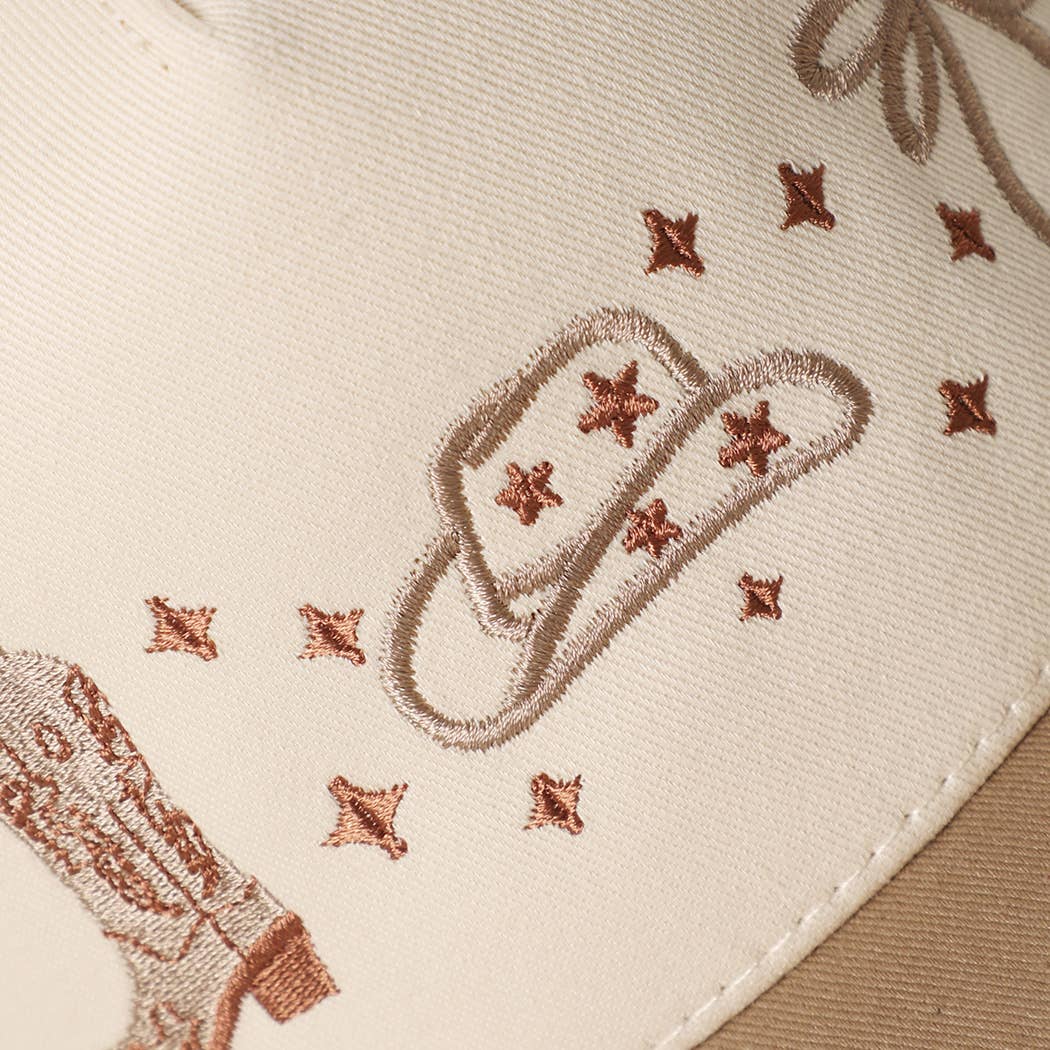 Fest  Embroidery Two-Tone Trucker Hat
