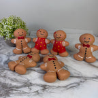 Squishy Toy - Christmas Gingerbread Man + Woman