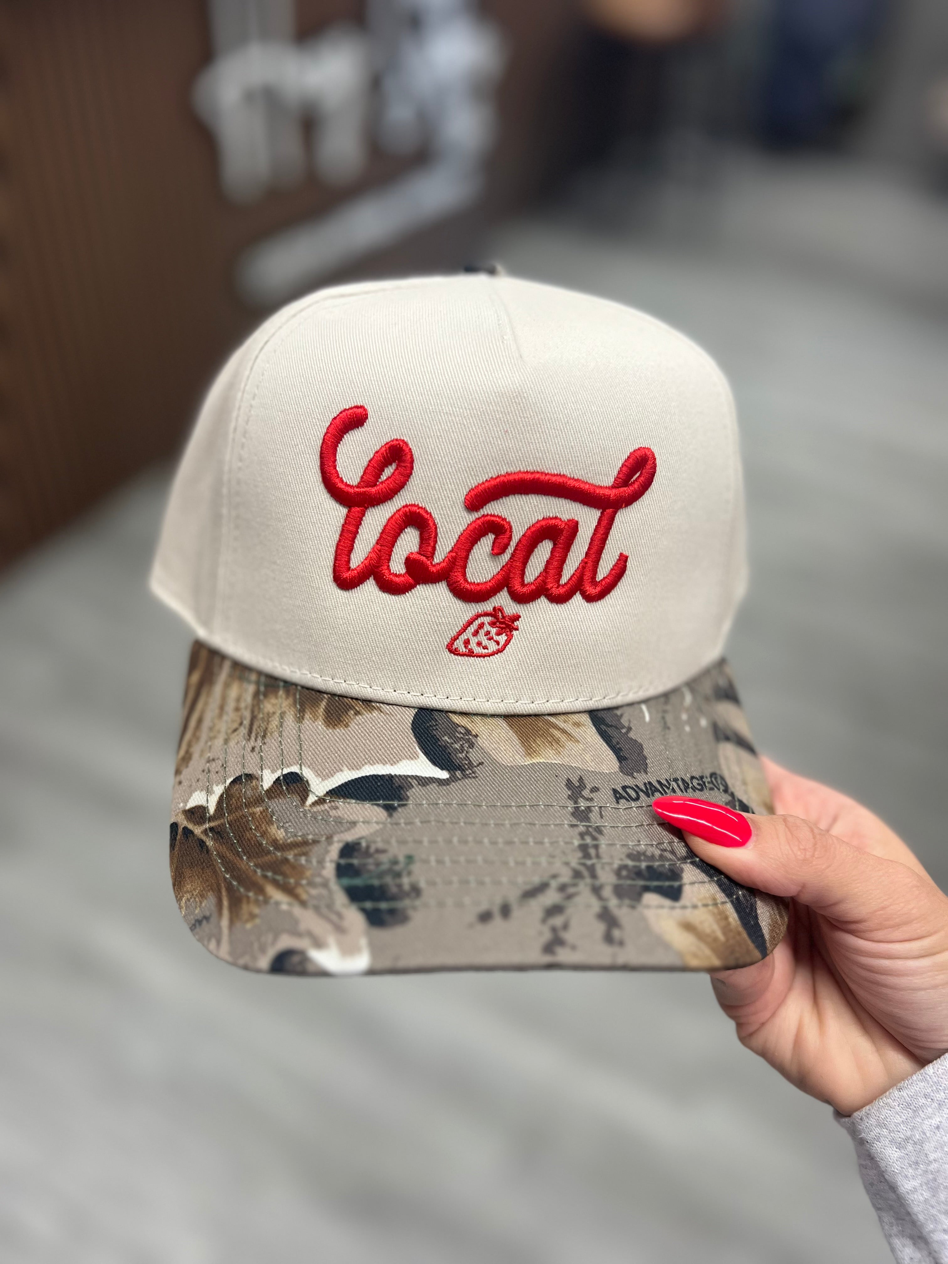 Local Berry Camo Hat