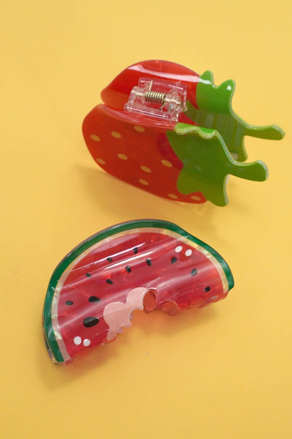 Large Strawberry Hair Clip