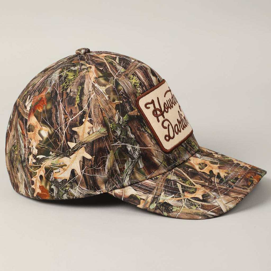 Howdy Darlin' Camo Trucker Hat