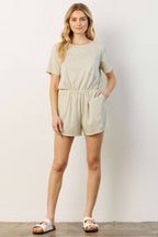 P9486A-FRENCH TERRY PIN STRIPE ROMPER