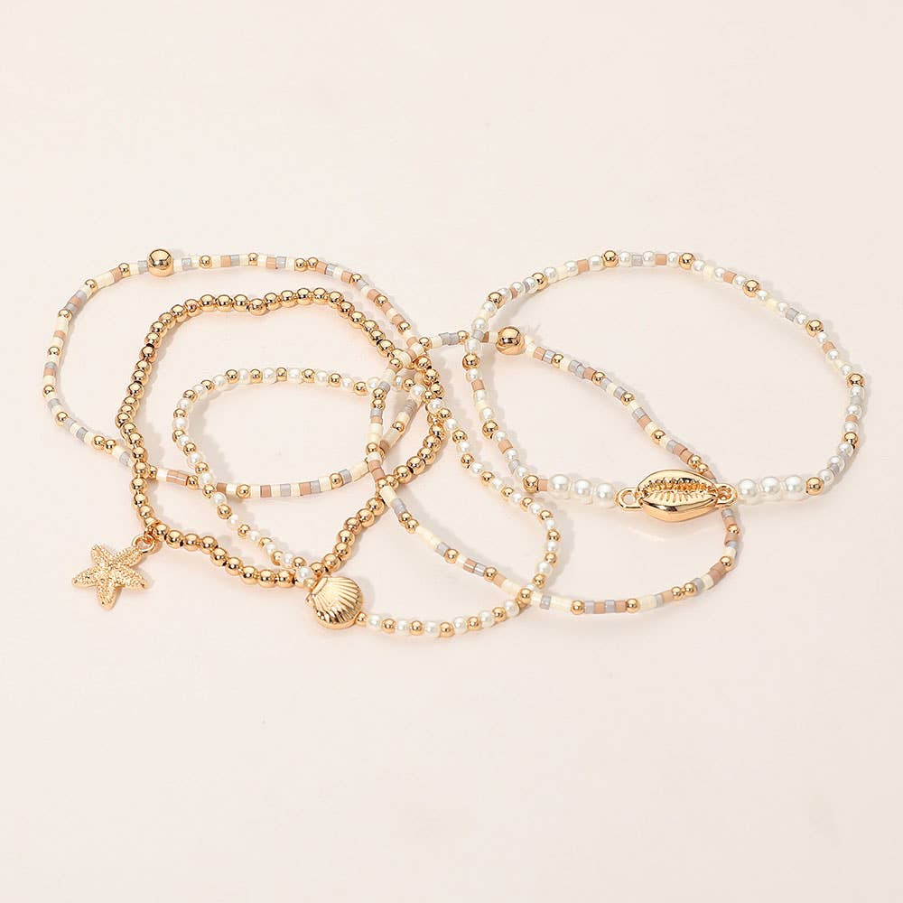 Starfish Multi Layered Bracelets