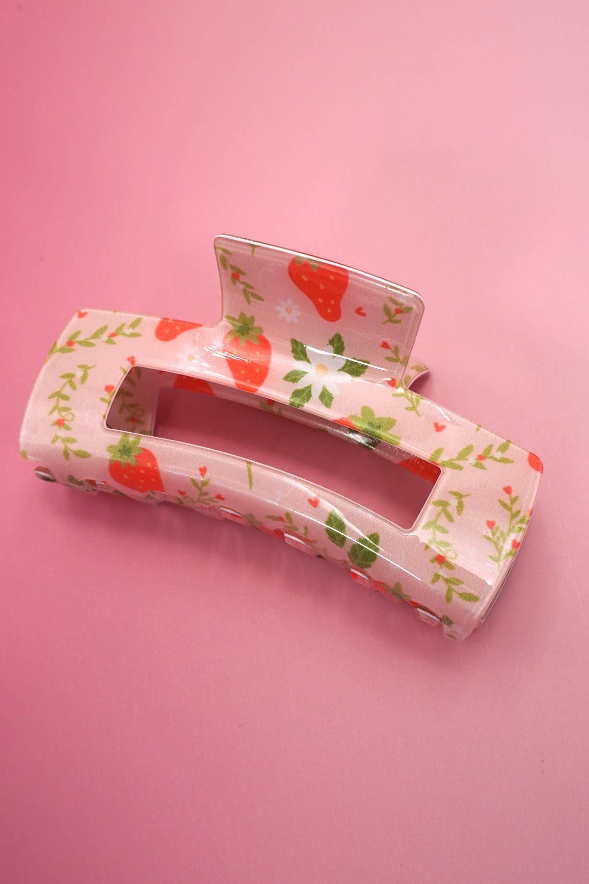 Cottage Strawberry Hair Clip