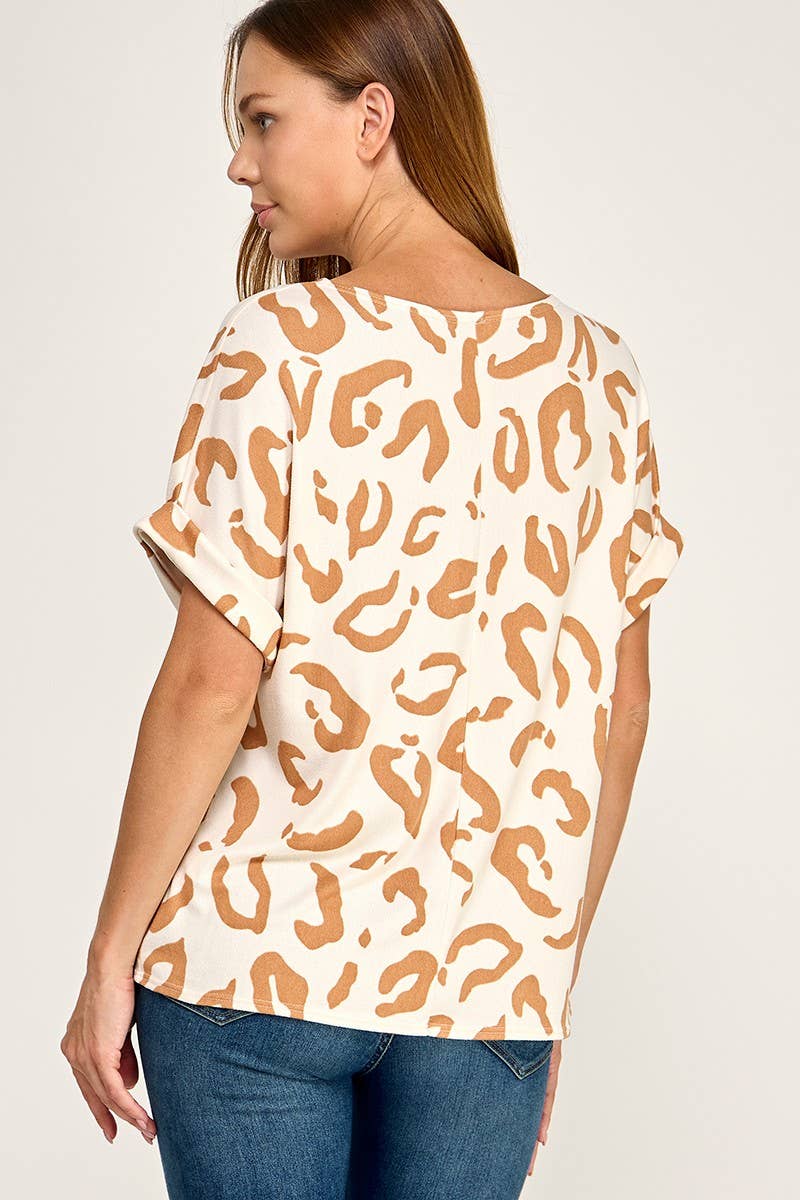 Leopard Print Top