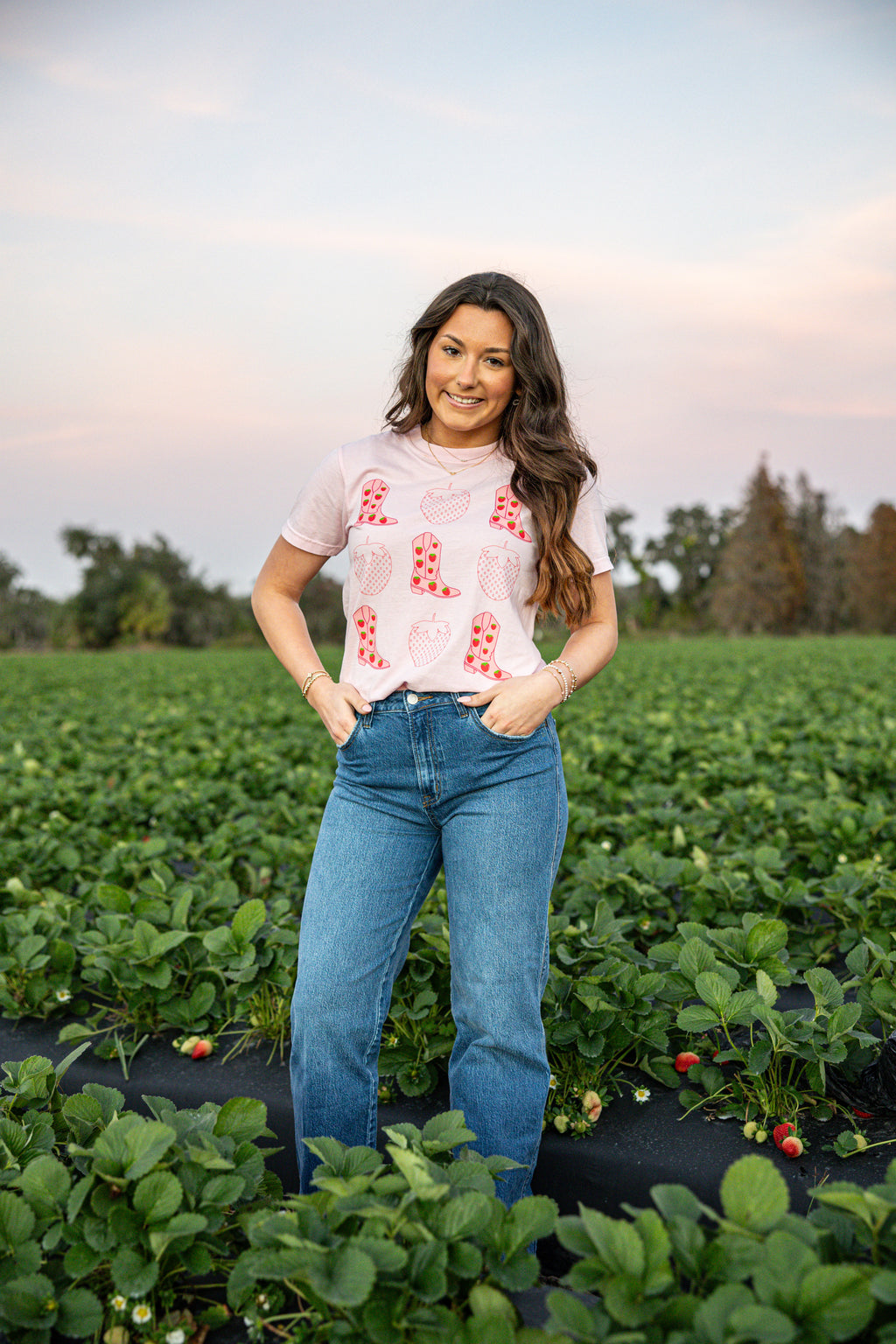 Strawberry Boot Coquette