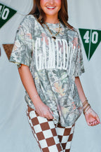 Gameday Vintage Wood Camo Heavy Tee