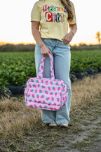 Katydid Strawberry Weekender w/ Pass-Thru Slip